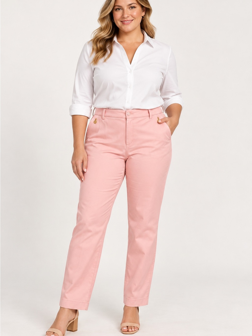 Lilly Pulitzer Ana high waist Pink Hue Pants